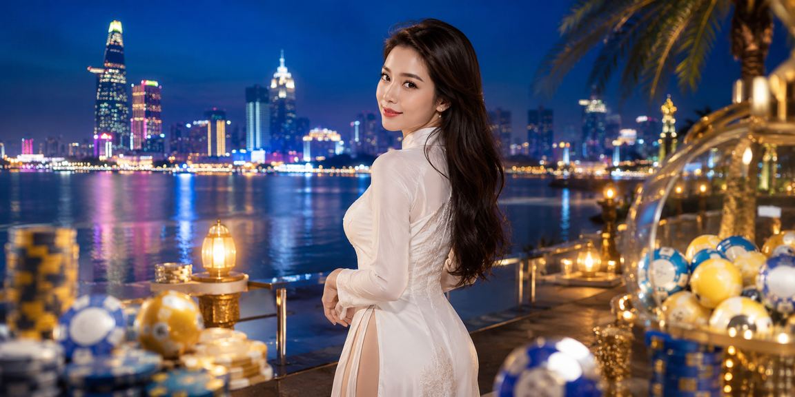 Người mẫu áo dài tại TP Hồ Chí Minh minh họa chủ đề xổ số trực tuyến